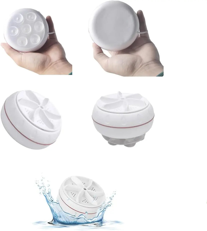 Máquina de lavar roupa portátil - Perfect Home - roupas íntimas meias pano de chão em balde turbina para lavar louça portátil USB ideal para viagens ou uso em casa