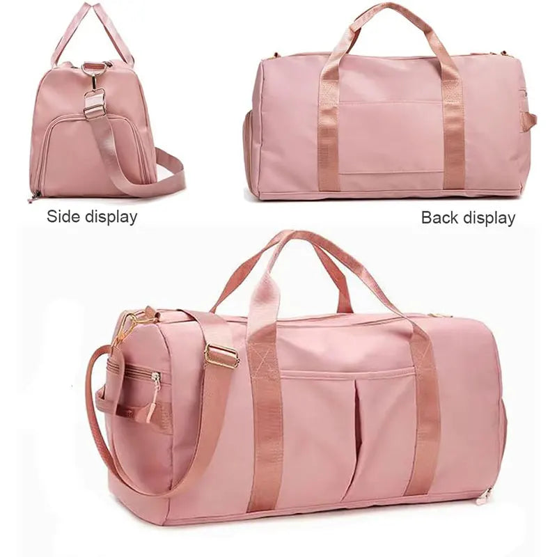 Bolsa Super Power impermeável unissex ideal para academia e/ou viagem