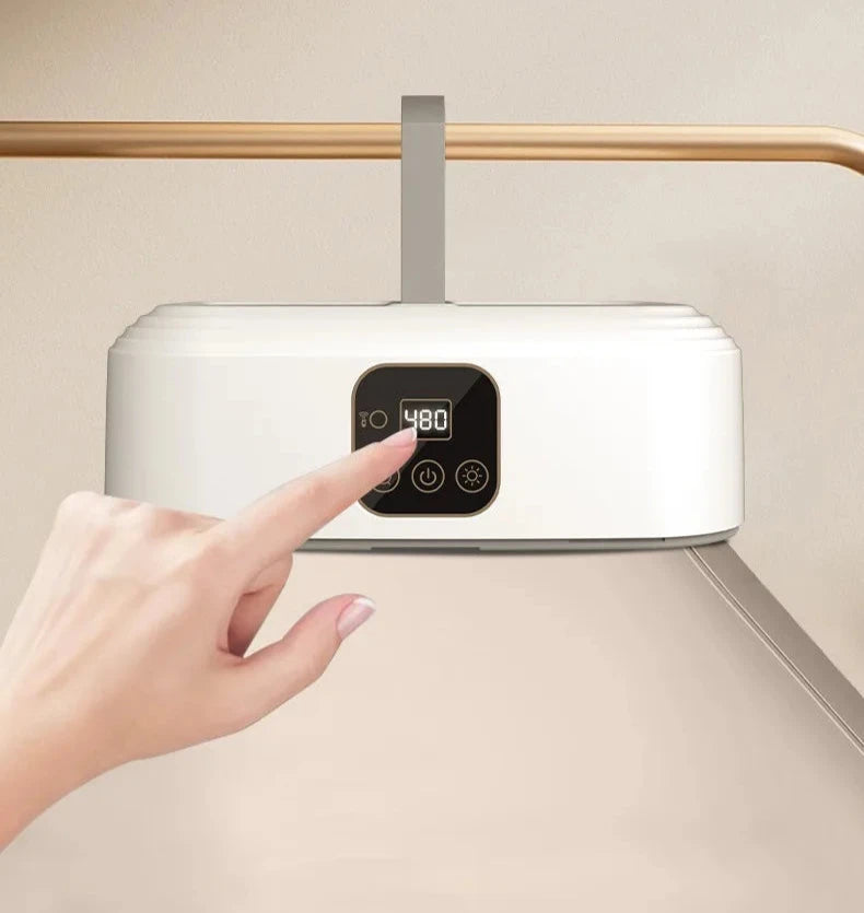 Secadora de roupa elétrica dobrável e portátil com controle remoto - Home Perfect