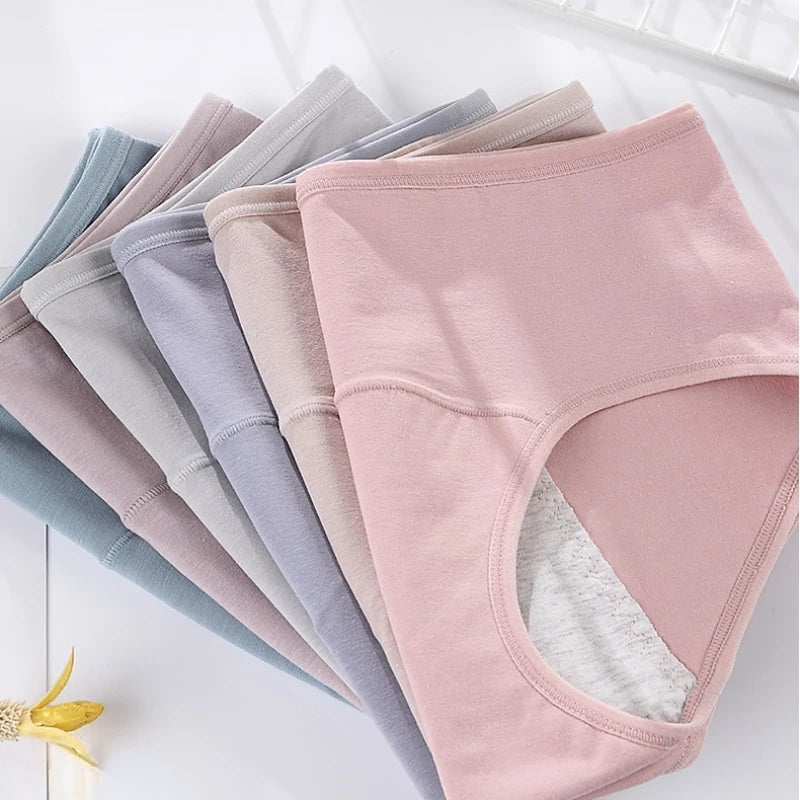 3PCS/kit Calcinha Absorvente Menstrual - SuperCare - à prova de vazamento com absorção de água 95% algodão respirável amiga da saúde e do meio ambiente